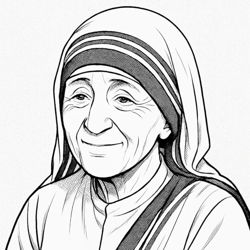 Mother Teresa quotes(Fictional image. Any resemblance is purely coincidental.)