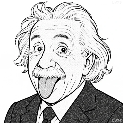 Albert Einstein Quotes Proverbs, and Aphorisms(Fictional image. Any resemblance is purely coincidental.)