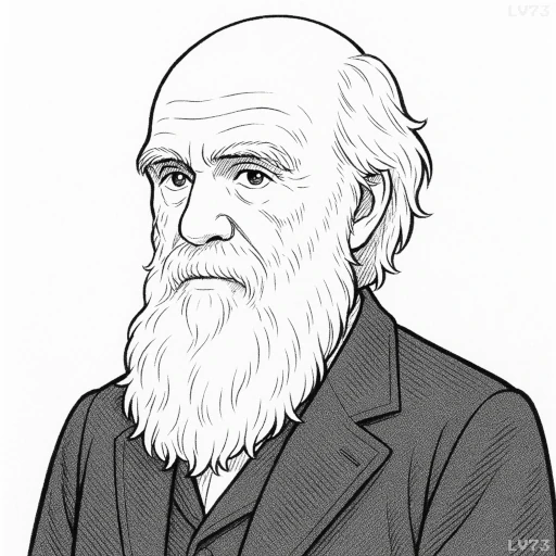 Charles Darwin Quotes Proverbs, and Aphorisms(Fictional image. Any resemblance is purely coincidental.)