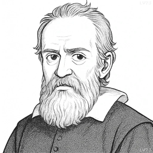 Galileo Galilei Quotes Proverbs, and Aphorisms(Fictional image. Any resemblance is purely coincidental.)