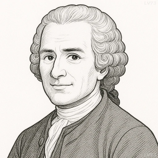 Jean-Jacques Rousseau Quotes Proverbs, and Aphorisms(Fictional image. Any resemblance is purely coincidental.)