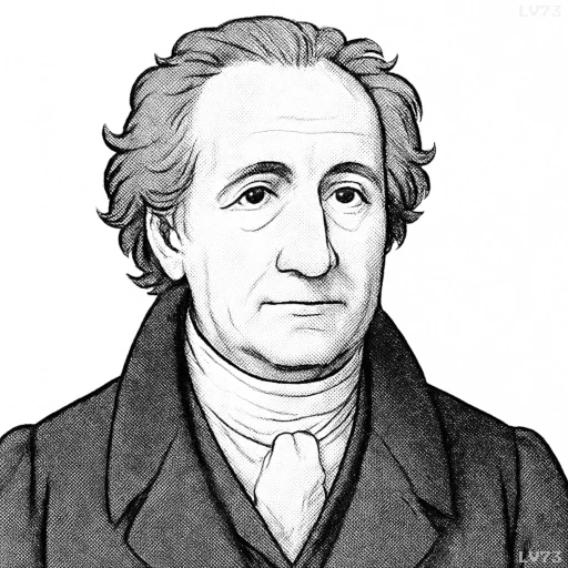 Johann Wolfgang von Goethe Quotes Proverbs, and Aphorisms(Fictional image. Any resemblance is purely coincidental.)
