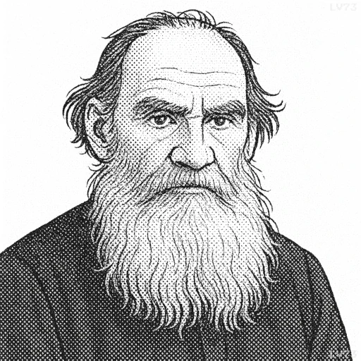 Leo Tolstoy Quotes Proverbs, and Aphorisms(Fictional image. Any resemblance is purely coincidental.)