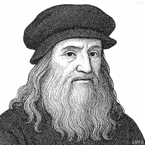 Leonardo da Vinci Quotes Proverbs, and Aphorisms(Fictional image. Any resemblance is purely coincidental.)