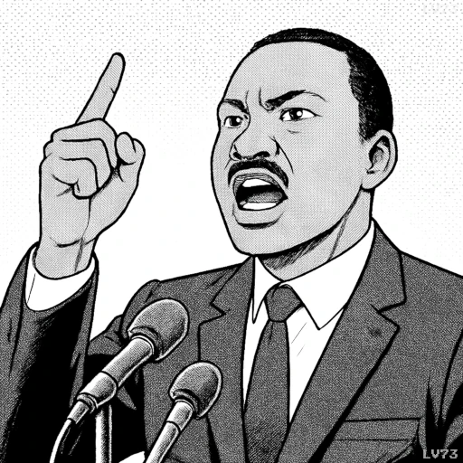 Martin Luther King Jr. Quotes Proverbs, and Aphorisms(Fictional image. Any resemblance is purely coincidental.)