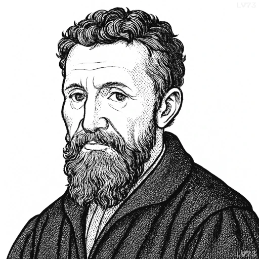 Michelangelo Quotes Proverbs, and Aphorisms(Fictional image. Any resemblance is purely coincidental.)