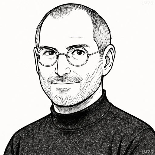 Steve Jobs Quotes Proverbs, and Aphorisms(Fictional image. Any resemblance is purely coincidental.)