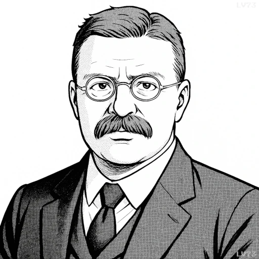 Theodore Roosevelt Quotes Proverbs, and Aphorisms(Fictional image. Any resemblance is purely coincidental.)