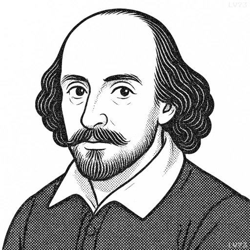 William Shakespeare Quotes Proverbs, and Aphorisms(Fictional image. Any resemblance is purely coincidental.)