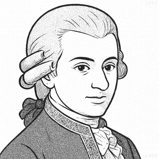 Wolfgang Amadeus Mozart Quotes Proverbs, and Aphorisms(Fictional image. Any resemblance is purely coincidental.)