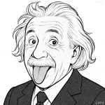 Albert Einstein Quotes Proverbs, and Aphorisms(Fictional image. Any resemblance is purely coincidental.)