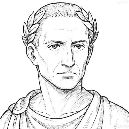 Julius Caesar Quotes Proverbs, and Aphorisms(Fictional image. Any resemblance is purely coincidental.)