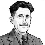 George Orwell Quotes Proverbs, and Aphorisms(Fictional image. Any resemblance is purely coincidental.)