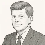 John F. Kennedy Quotes Proverbs, and Aphorisms(Fictional image. Any resemblance is purely coincidental.)