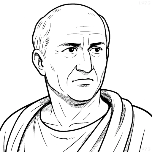 Marcus Tullius Cicero Quotes Proverbs, and Aphorisms(Fictional image. Any resemblance is purely coincidental.)