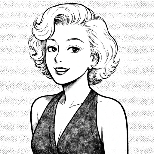 Marilyn Monroe Quotes Proverbs, and Aphorisms(Fictional image. Any resemblance is purely coincidental.)