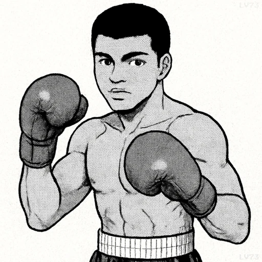 Muhammad Ali Quotes Proverbs, and Aphorisms(Fictional image. Any resemblance is purely coincidental.)